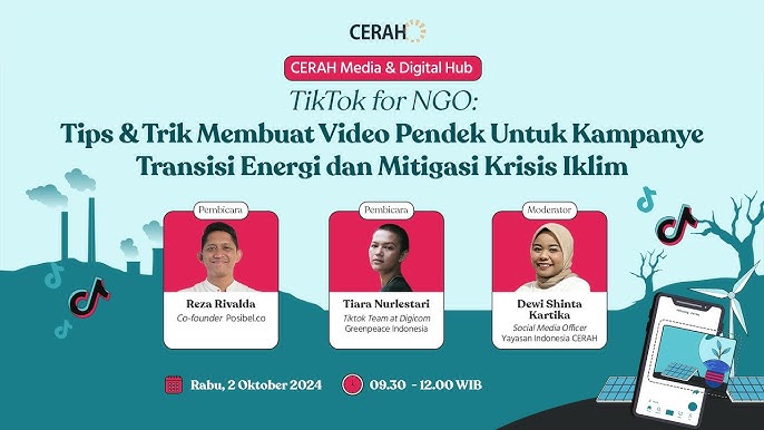 Pembuatan konten video pendek kampanye