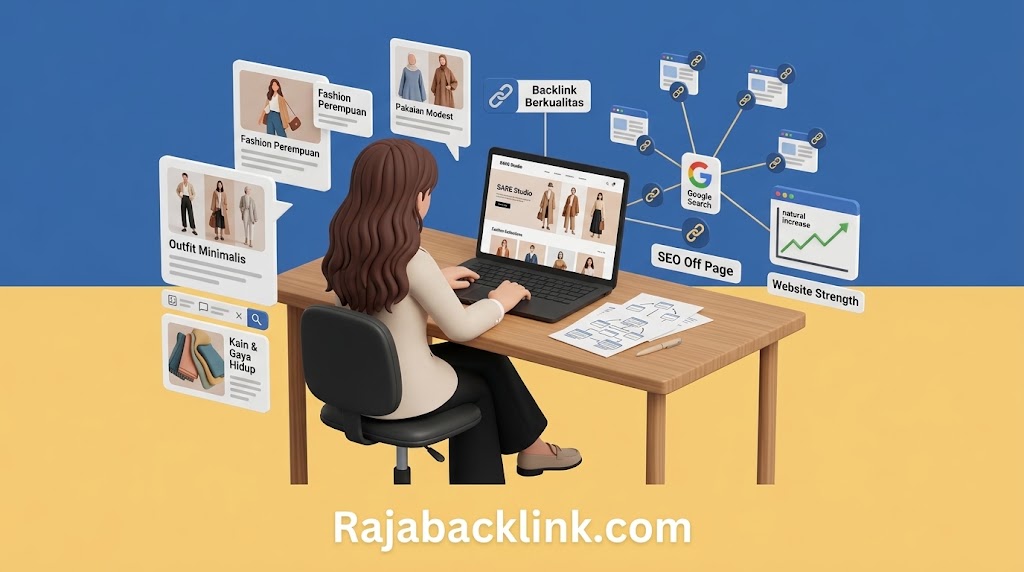 Cara Memperkuat SEO Website SARE Studio dengan Backlink Berkualitas