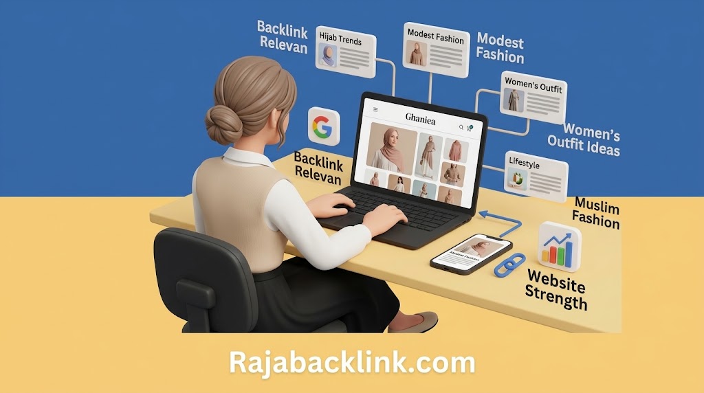 Cara Memperkuat SEO Website Ghaniea dengan Backlink Relevan dan Berkualitas