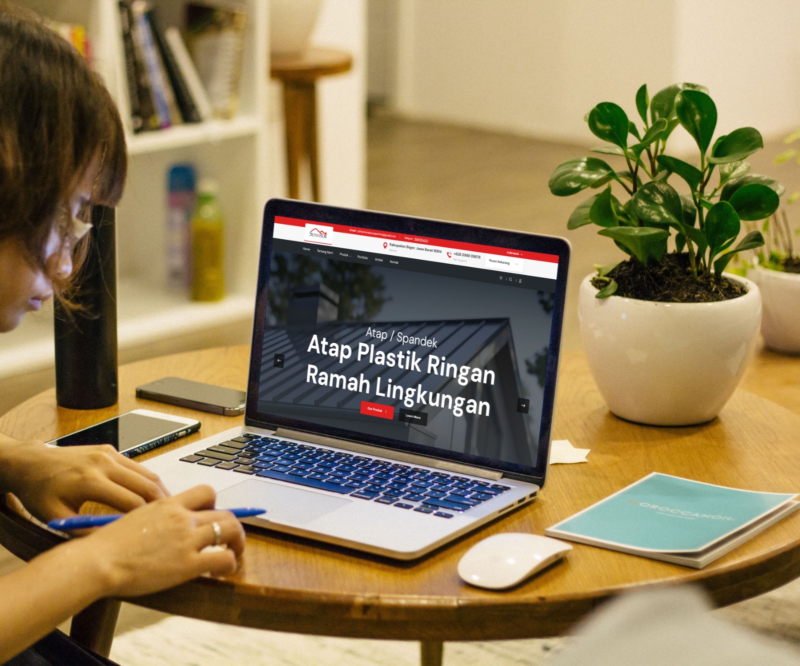 promosi website
