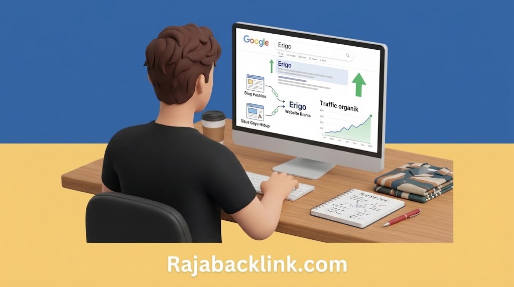 Cara Memperkuat SEO Website Erigo dengan Backlink Relevan