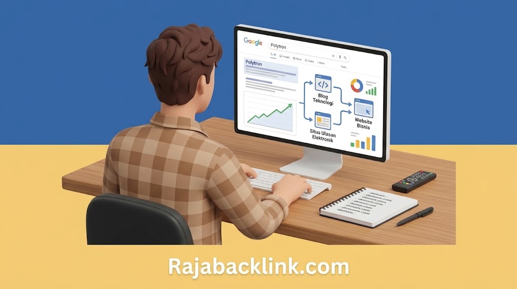 Cara Polytron Memperkuat SEO Website dengan Backlink Berkualitas