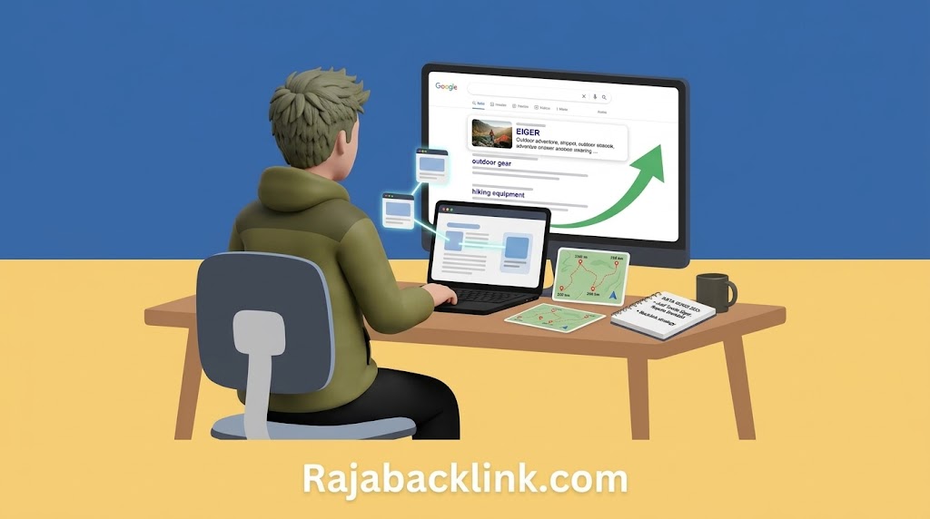 Cara Membantu EIGER Meningkatkan Visibilitas Website di Google dengan Backlink Berkualitas
