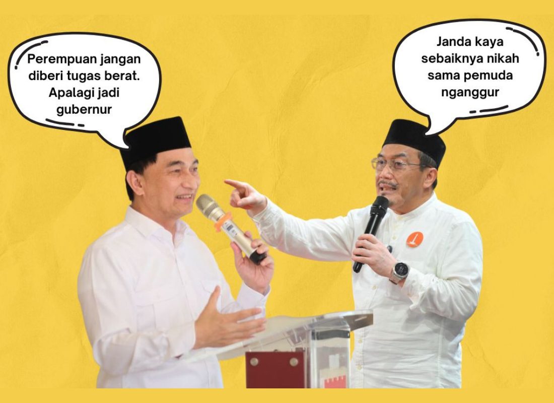 Konten visual kampanye calon pemimpin daerah