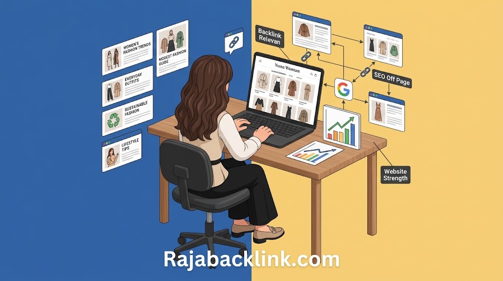Cara Memperkuat SEO Website Nona Woman dengan Backlink Relevan