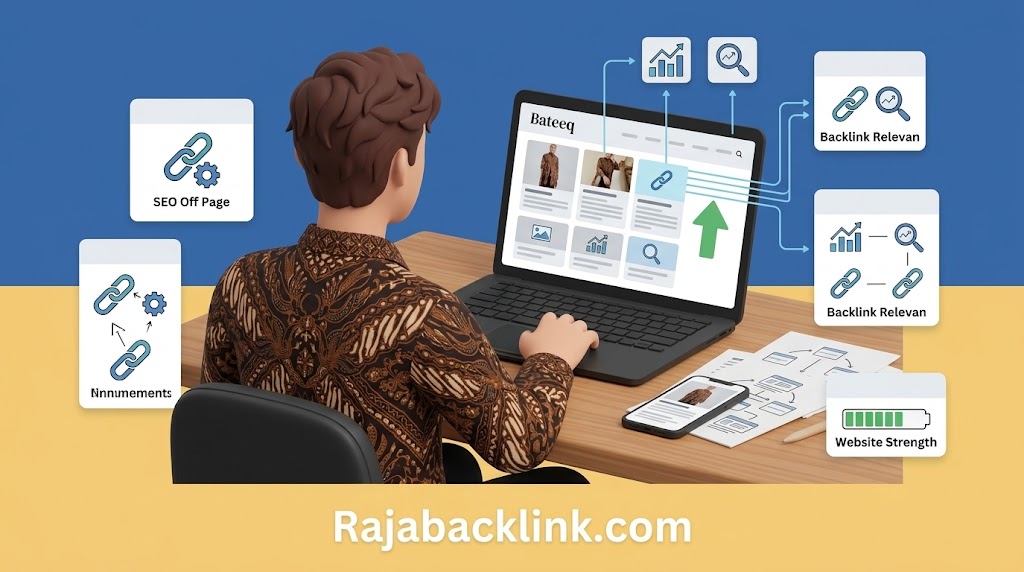 Cara Memperkuat SEO Website Bateeq dengan Backlink Relevan
