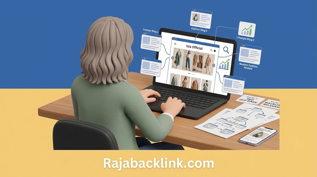 Cara Memperkuat SEO Website Isla Official dengan Backlink Relevan