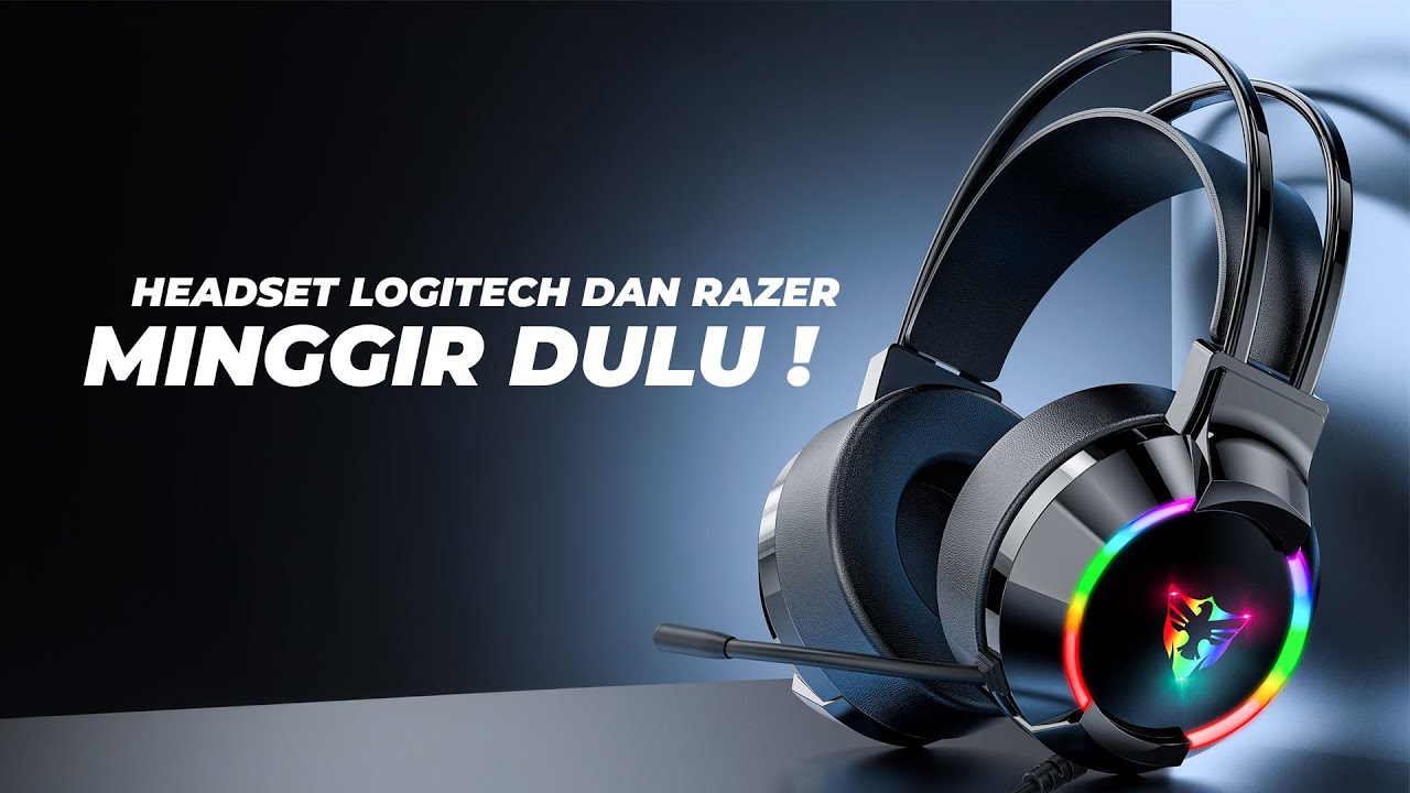  Berbagai headset gaming dengan pencahayaan RGB