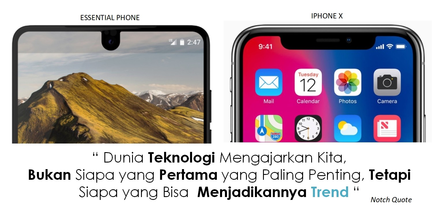 Ponsel dengan sebagian layarnya yang digulir keluar, menunjukkan kemampuan memanjang.