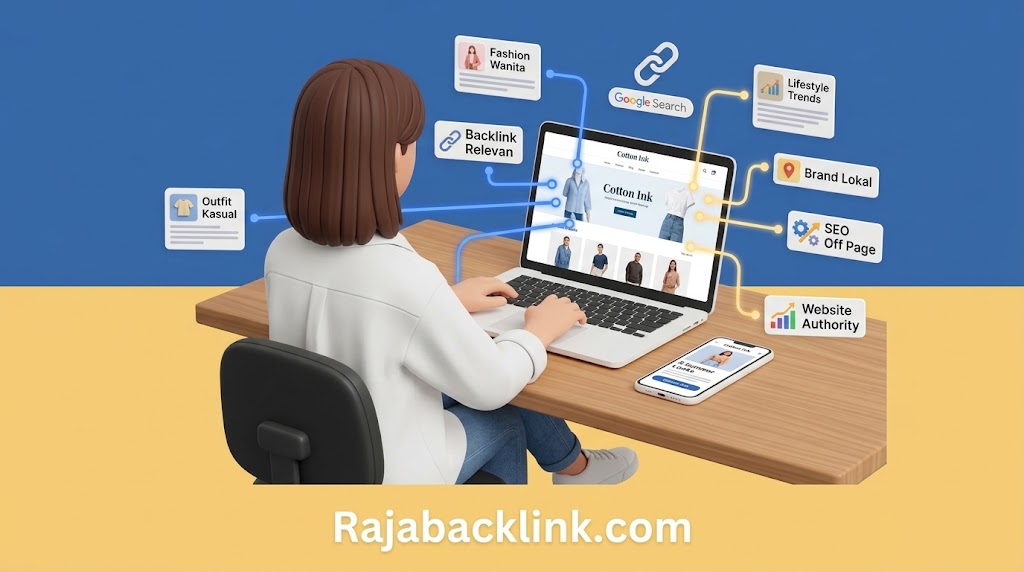 Cara Memperkuat Otoritas SEO Website Cotton Ink dengan Backlink Relevan