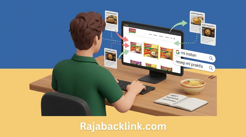 Cara Indomie Memperkuat Website Bisnis dengan Backlink Berkualitas