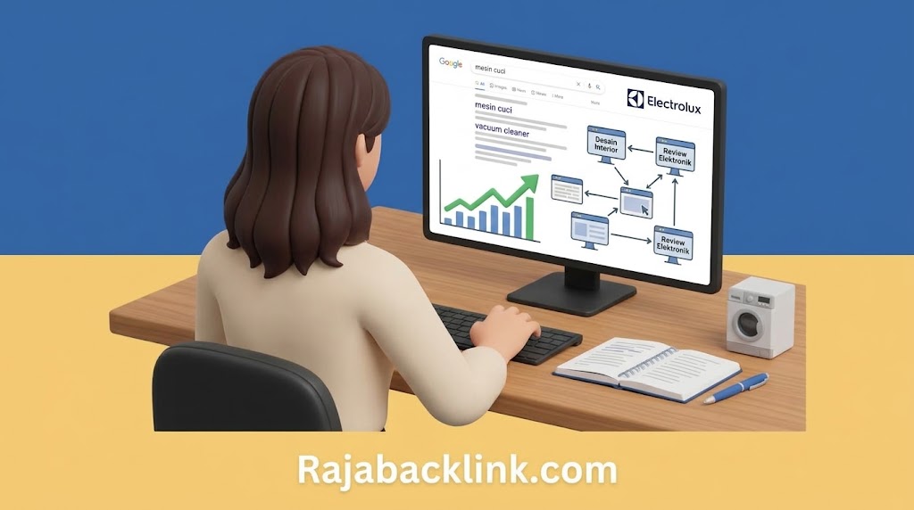 Cara Electrolux Meningkatkan Traffic Organik dengan Backlink Relevan