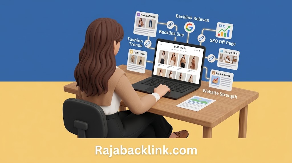 Cara Memperkuat SEO Website SARE Studio dengan Backlink Relevan