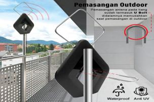 PX Digital TV Antenna Indoor Outdoor