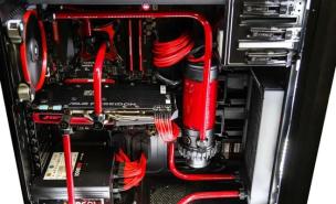  Sistem liquid cooling di dalam PC gaming